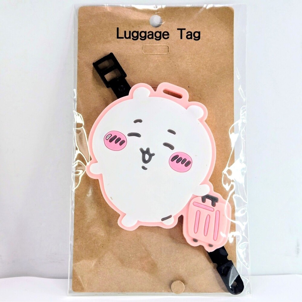 CHIIKAWA Luggage Tag with Strap for Travel Bag ID Tag Kawaii Chiikawa NEW NWT